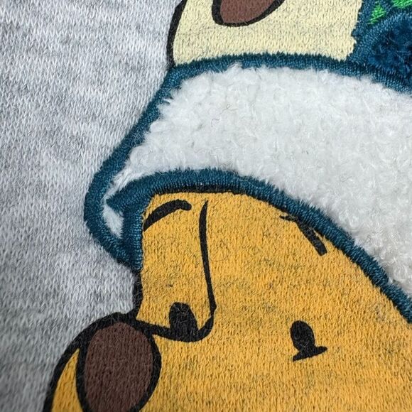 Vintage Disney Winnie the Pooh Winter Sweatshirt XL Graphic Eeyore Piglet Tigger - Picture 3 of 6